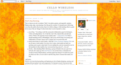 Desktop Screenshot of cellowireless.blogspot.com