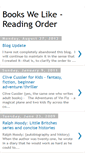 Mobile Screenshot of books-order-to-read.blogspot.com