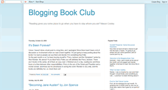 Desktop Screenshot of bloggingbookclub2008.blogspot.com