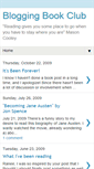 Mobile Screenshot of bloggingbookclub2008.blogspot.com