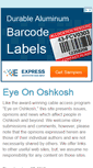 Mobile Screenshot of eyeonoshkosh.blogspot.com