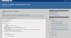 Desktop Screenshot of mustafa-yildirim.blogspot.com