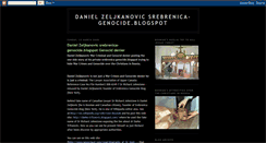 Desktop Screenshot of daniel-zeljkanovic-srebrenica-genocid.blogspot.com