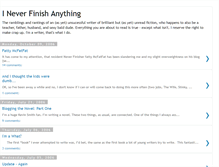 Tablet Screenshot of neverfinish.blogspot.com
