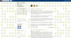 Desktop Screenshot of kimandlex.blogspot.com