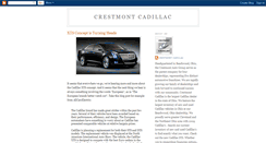 Desktop Screenshot of crestmontcadillac.blogspot.com