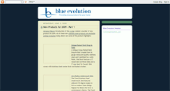 Desktop Screenshot of blueevolution.blogspot.com