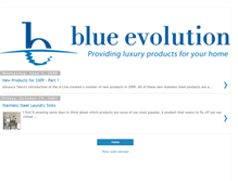 Tablet Screenshot of blueevolution.blogspot.com