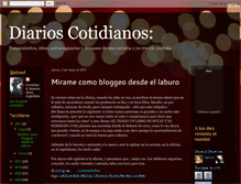 Tablet Screenshot of diarioscotidianos.blogspot.com