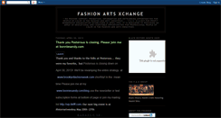 Desktop Screenshot of fashionartsxchange.blogspot.com