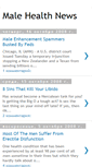 Mobile Screenshot of malehealthnews.blogspot.com