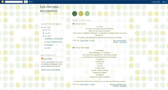 Desktop Screenshot of leschevaux-tahaylaura.blogspot.com