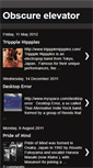 Mobile Screenshot of obscureelevator.blogspot.com