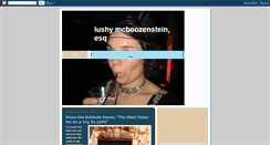 Desktop Screenshot of mcboozenstein.blogspot.com