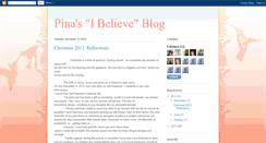 Desktop Screenshot of pinabelieve.blogspot.com