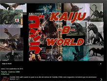 Tablet Screenshot of kaijubworld.blogspot.com