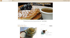 Desktop Screenshot of goodlookinghomecooking.blogspot.com