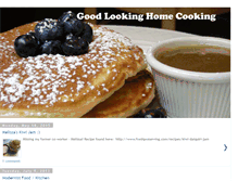 Tablet Screenshot of goodlookinghomecooking.blogspot.com