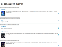 Tablet Screenshot of losdialosdelamuerte.blogspot.com