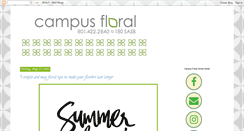 Desktop Screenshot of campuscraftfloral.blogspot.com