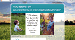 Desktop Screenshot of fluffybottomsfarm.blogspot.com