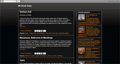 Desktop Screenshot of megustaelviaje.blogspot.com