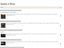 Tablet Screenshot of cavgamesdicas.blogspot.com
