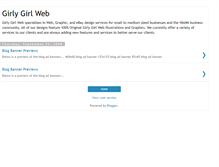 Tablet Screenshot of girlygirlweb.blogspot.com