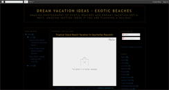 Desktop Screenshot of exotic-vacation-ideas.blogspot.com