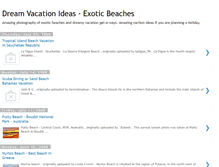 Tablet Screenshot of exotic-vacation-ideas.blogspot.com