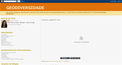 Desktop Screenshot of geodiversidade.blogspot.com