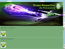 Tablet Screenshot of gdpenacova.blogspot.com