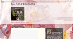 Desktop Screenshot of dialogoeeducacao.blogspot.com