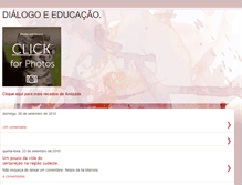 Tablet Screenshot of dialogoeeducacao.blogspot.com