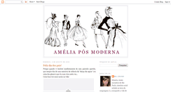 Desktop Screenshot of ameliaposmoderna.blogspot.com