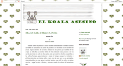 Desktop Screenshot of elkoalaasesino.blogspot.com