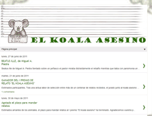 Tablet Screenshot of elkoalaasesino.blogspot.com