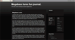 Desktop Screenshot of megabass-vision.blogspot.com