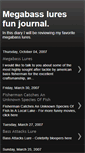 Mobile Screenshot of megabass-vision.blogspot.com