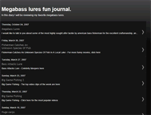 Tablet Screenshot of megabass-vision.blogspot.com