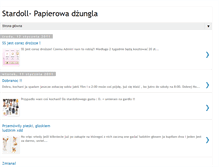 Tablet Screenshot of papierowy-raj-laleczek.blogspot.com