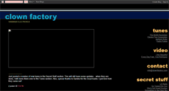 Desktop Screenshot of clownfactory.blogspot.com
