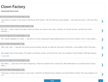 Tablet Screenshot of clownfactory.blogspot.com