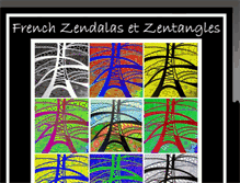 Tablet Screenshot of french-zendalas-zentangles.blogspot.com