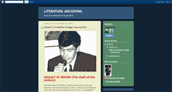 Desktop Screenshot of literaturadeancash.blogspot.com