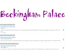 Tablet Screenshot of beckingham-palace.blogspot.com