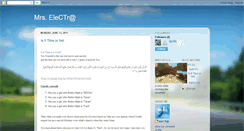 Desktop Screenshot of miss-electra.blogspot.com