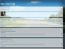 Tablet Screenshot of miss-electra.blogspot.com