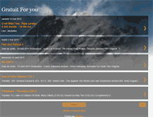 Tablet Screenshot of gratuit4you.blogspot.com