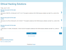 Tablet Screenshot of ethicalhackingsolutions.blogspot.com